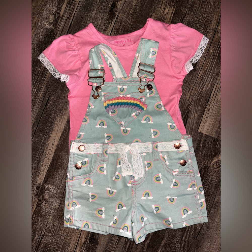 Shorts overalls sz 3T NWOT